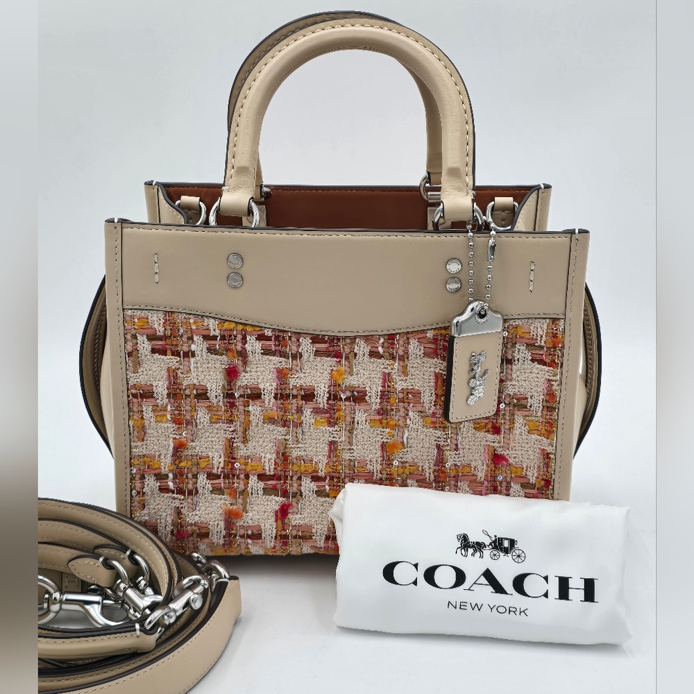 💥NWOT💥 Coach Rogue 25 Tweed